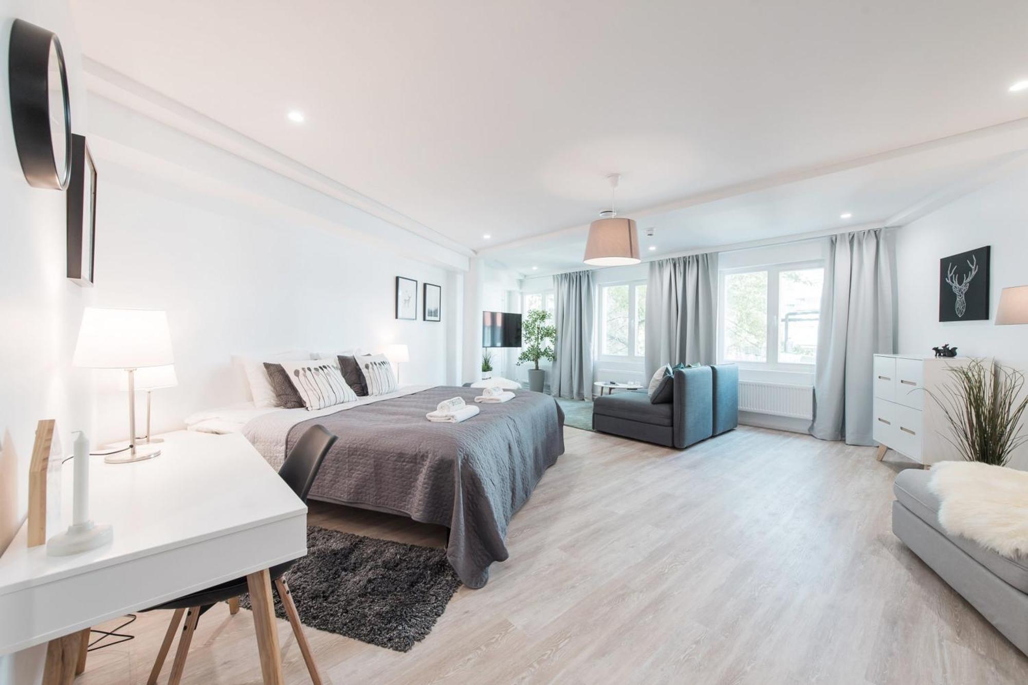 Forenom Serviced Apartments Helsinki Lauttasaari Buitenkant foto